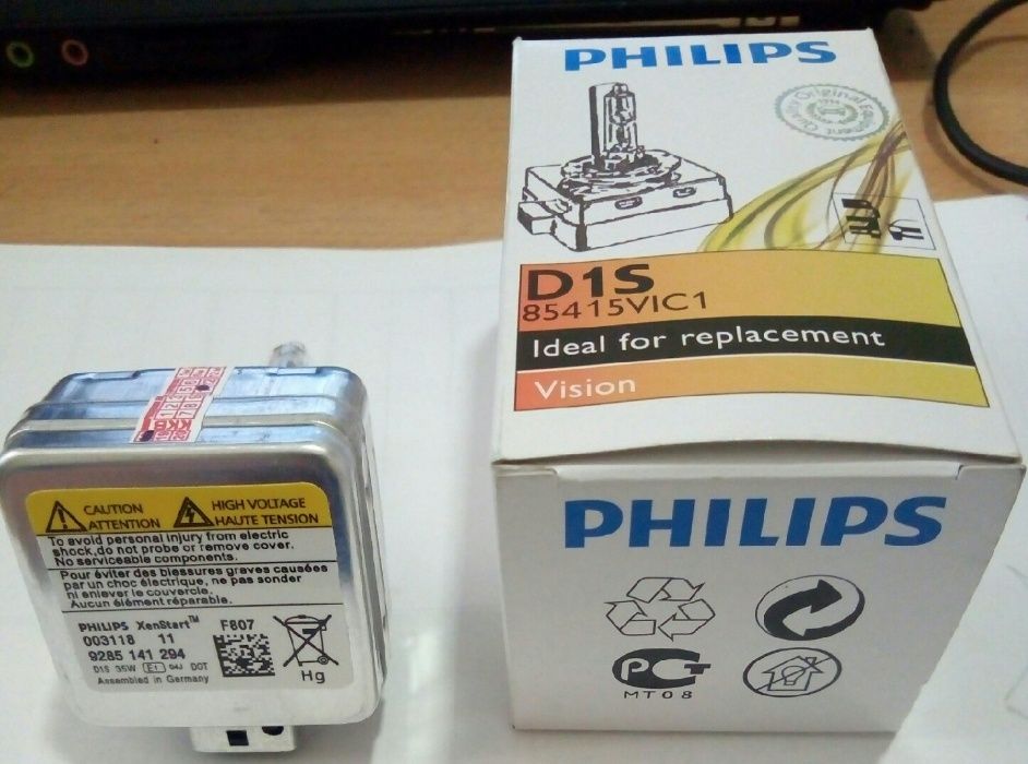 Лампы D1S Philips.