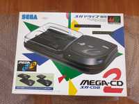 Ігрова приставка Sega Mega CD 2 NTSC повний комплект для колекції