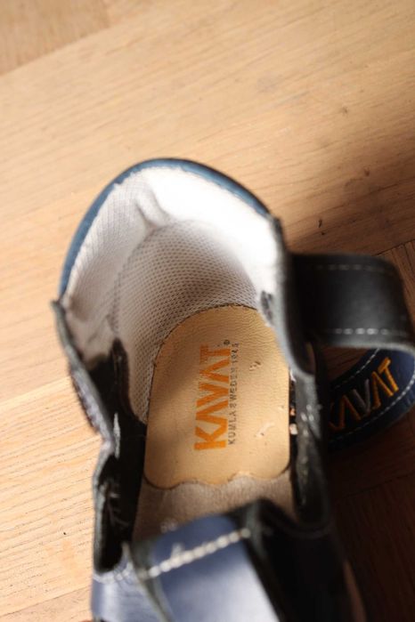 Ортопедические кожаные сандалии KAVAT (Швеция), р.21/ 12,8 см