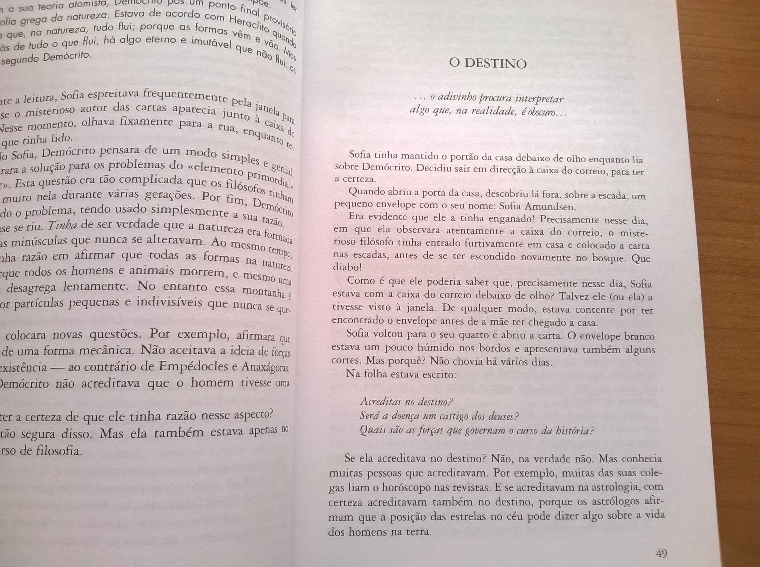 O Mundo de Sofia - Jostein Gaarder
