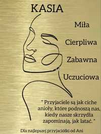 Nowoczesny luksusowy srebrny/złoty/czarny obraz art linę almost miss i