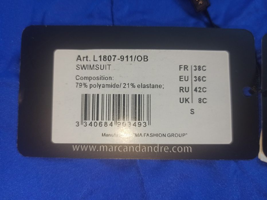 Фірмовий Купальник Marc&Andre. 36 розмір