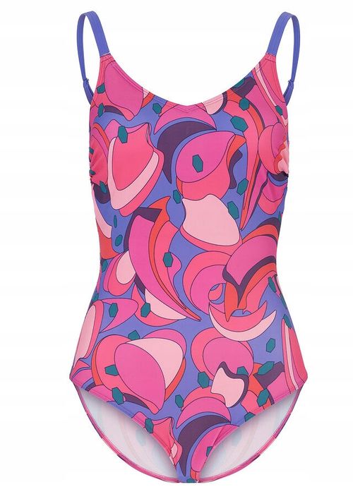 B.P.C kolorowy kostium kąpielowy z poliamidu z recyklingu r.40