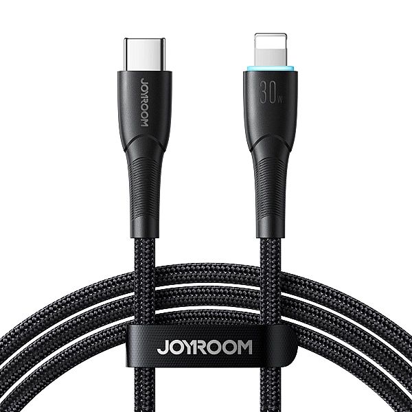 Kabel Joyroom Starry Series SA32-CL3/30W USB-C / Lightning 1m - czarny