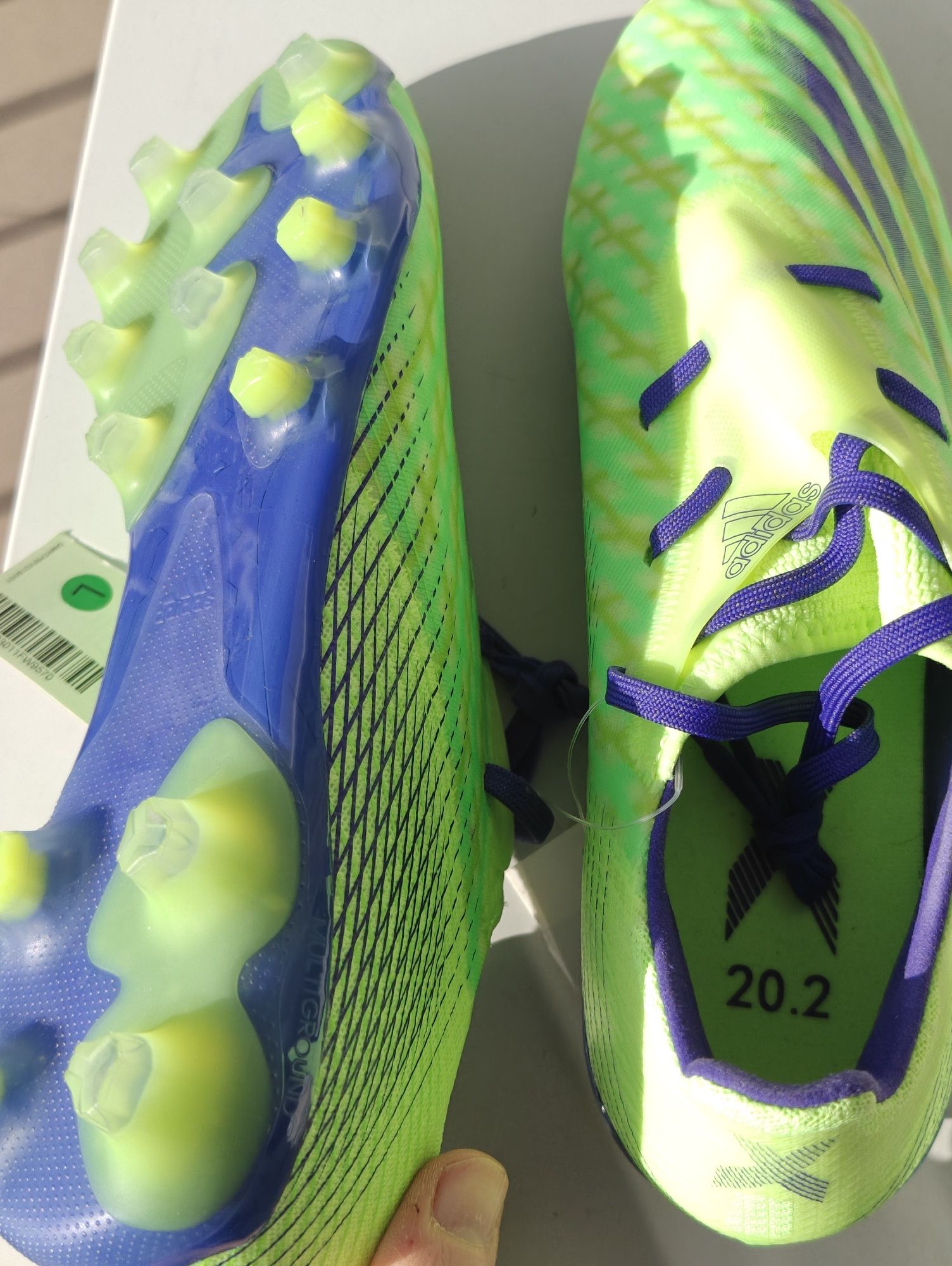 Nowe buty do piłki nożnej Adidas Ghosted 2 lanki pro korki 42.5 fast