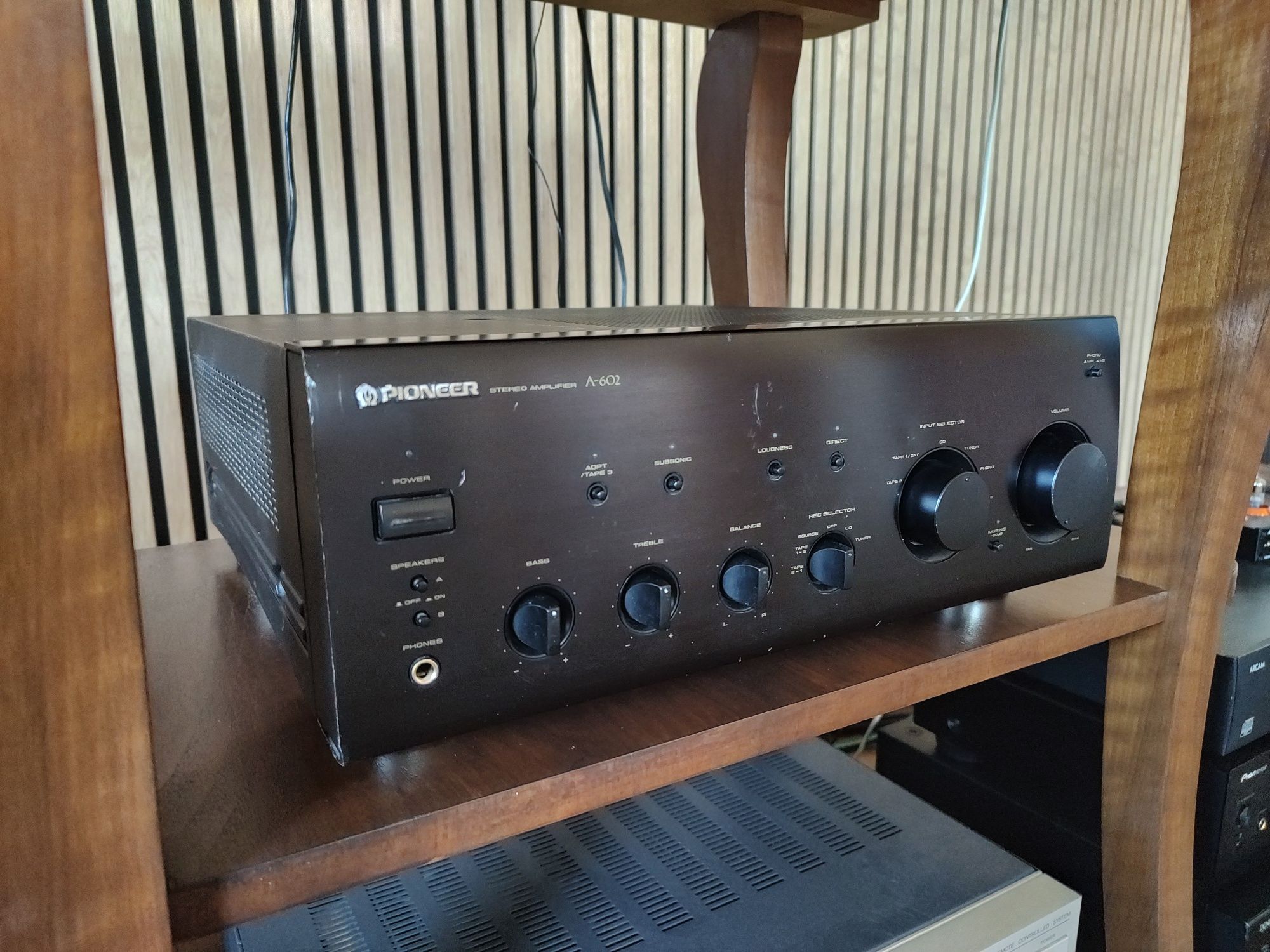 Wzmacniacz Pioneer A602 po serwisie