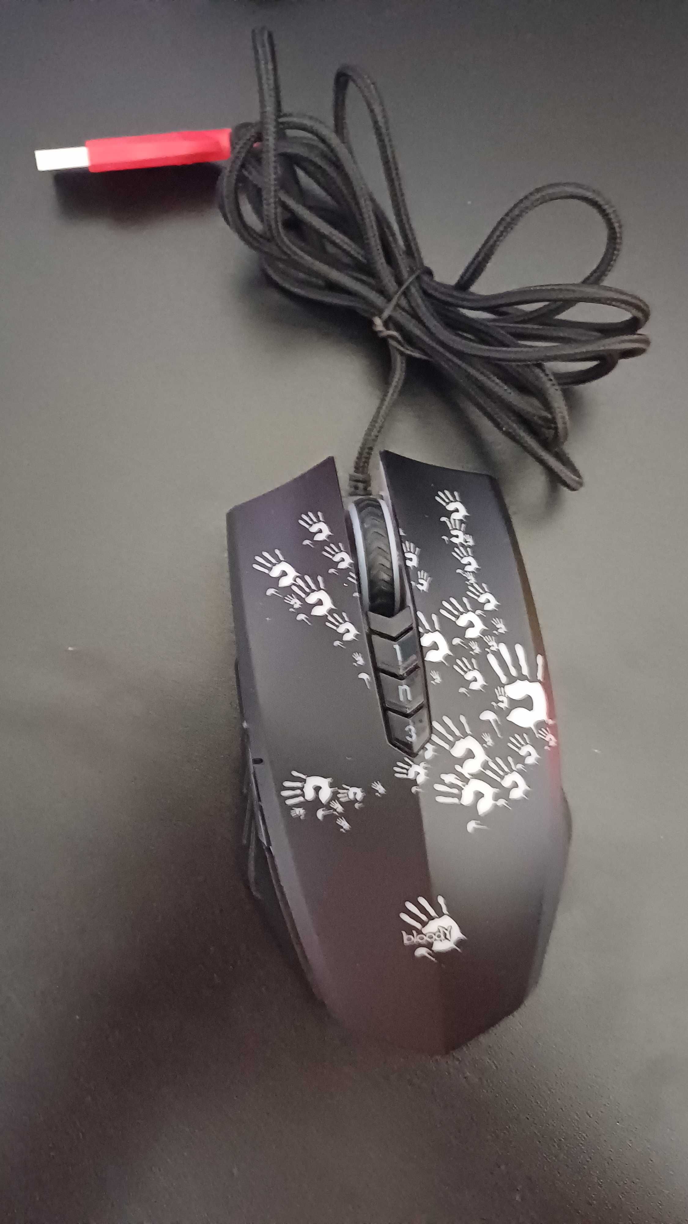 Mysz A4TECH Bloody Blazing A60 – bardzo mało używana