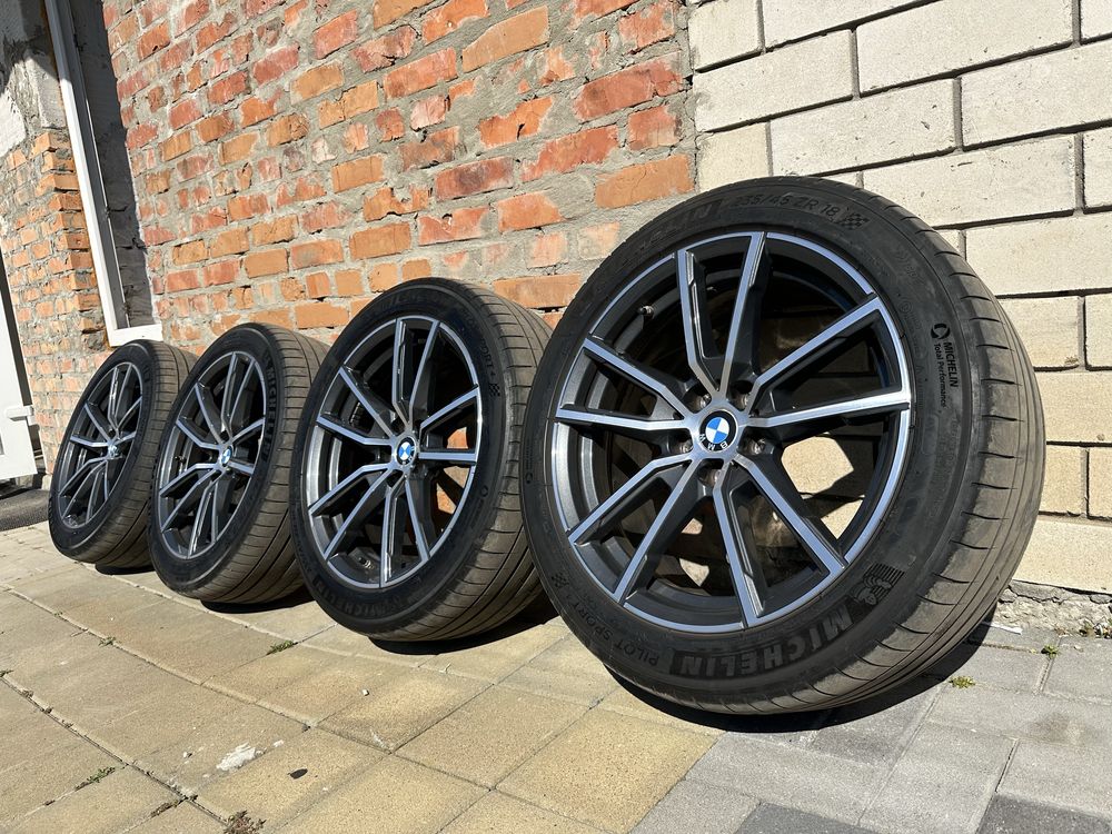 Диски BMW G20 G30 G11 18” 5/112 покришками 235/45r18 колеса з датчик