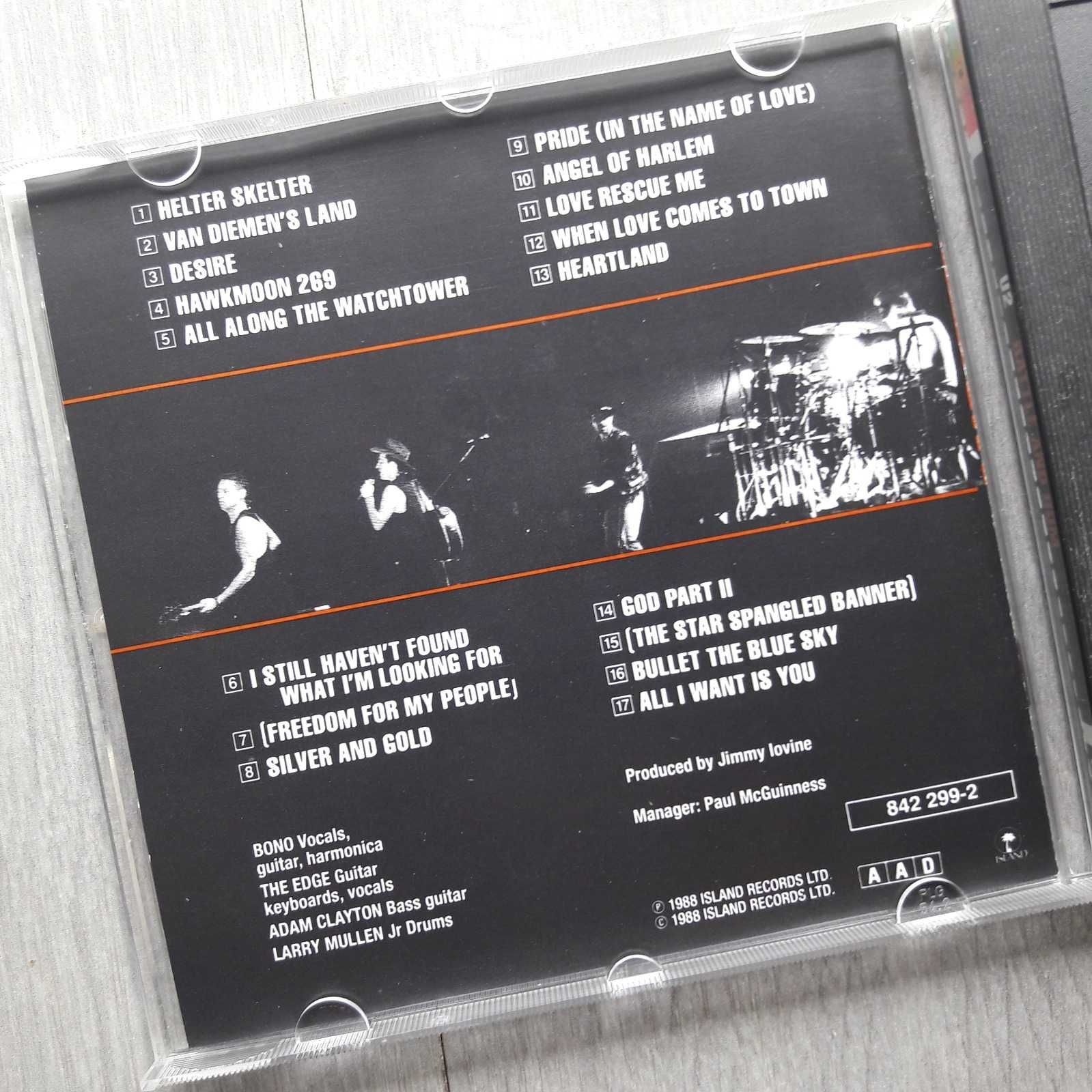 U2 CD Rattle and Hum