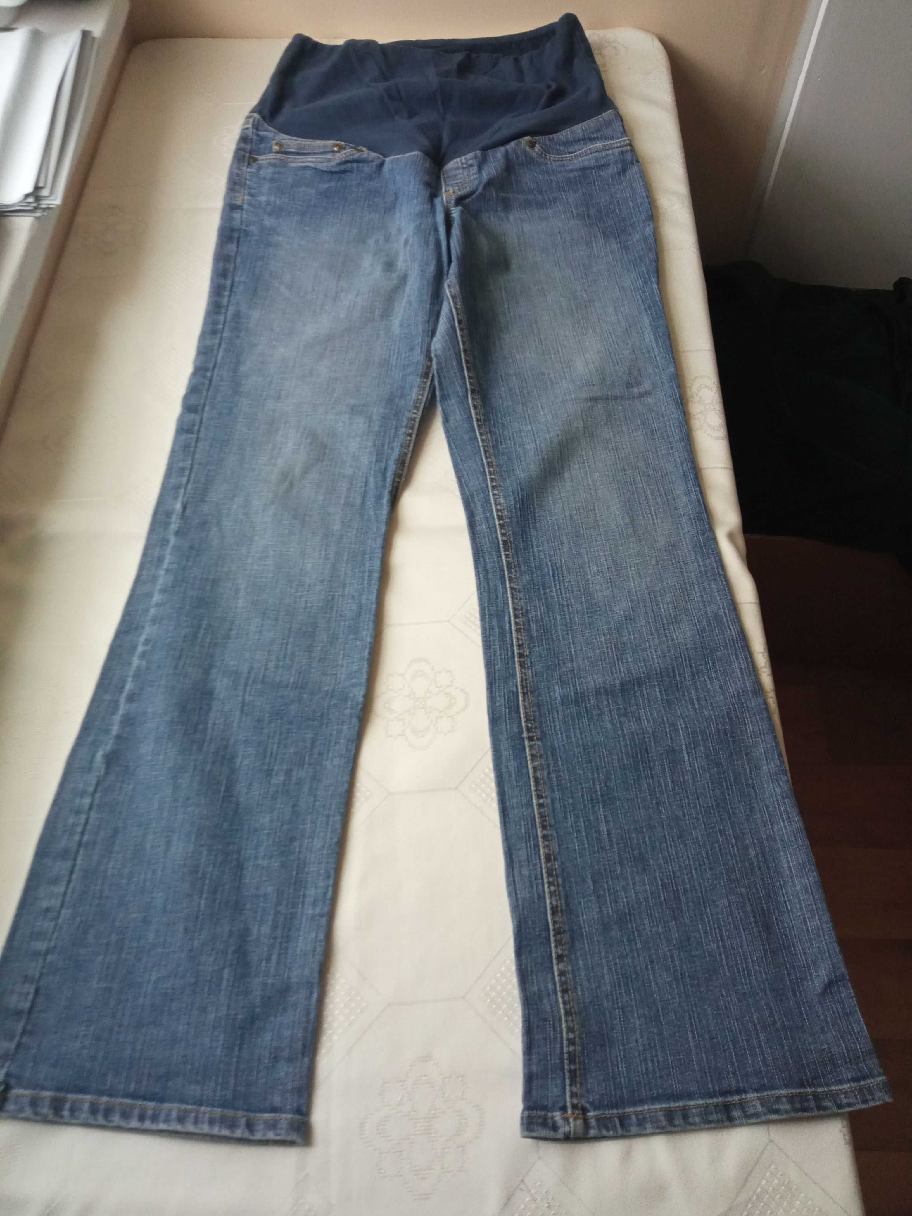 H&M Mama spodnie ciążowe jeans r M