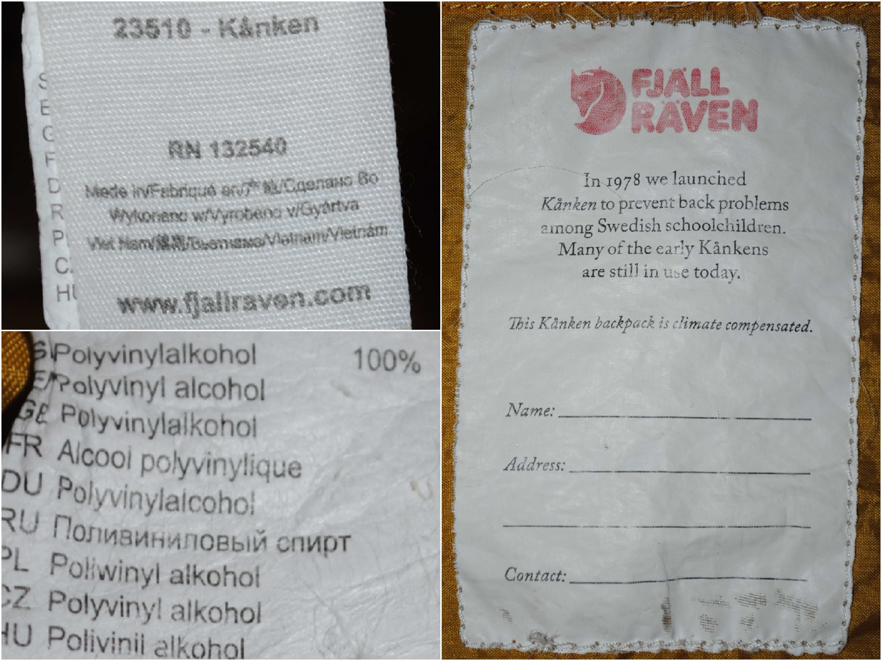 рюкзак Fjallraven kanken детский оригинал