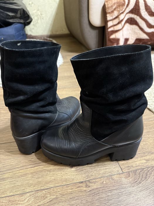 Зимові жіночі сапожки сапоги цегейка