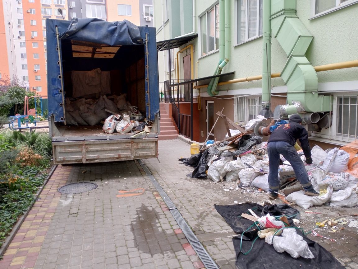 Вывоз Строительного Мусора Хлама до 2,5 тонн