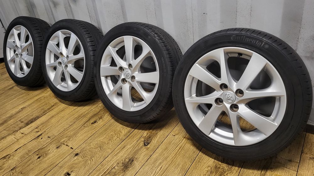 Felgi Toyota 16" 4x100 z oponami 195/50 R16 Yaris III IV 3 4