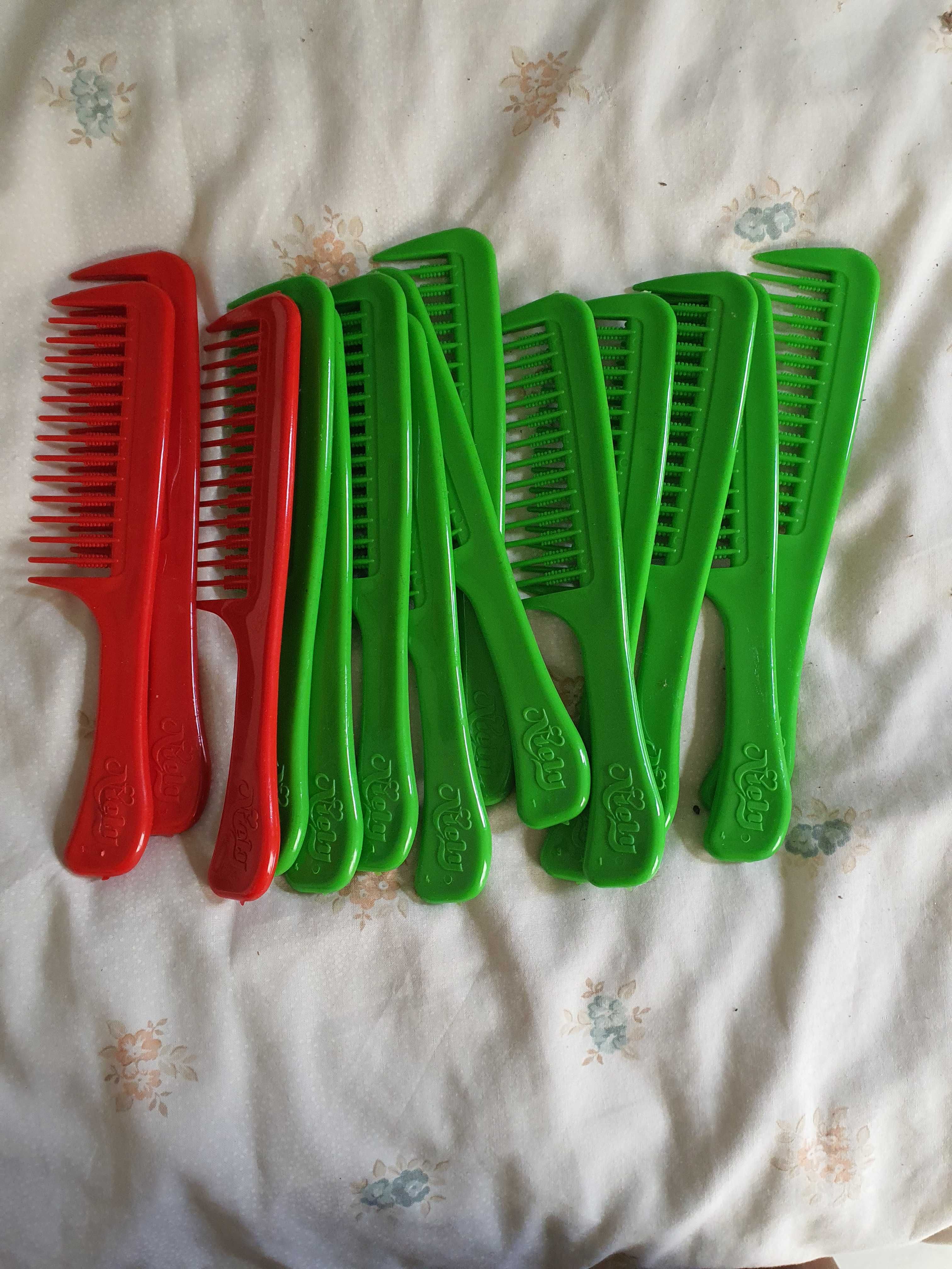 Pente para cabelo em plastico serrilhado jacaré