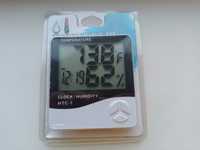 Электронные часы с датчиком температуры и влажности HTC-1