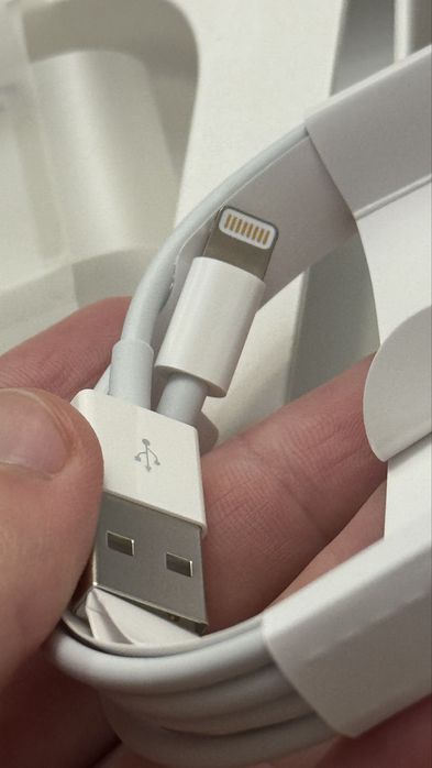 Кабель Lightning USB-A Чек єсть (Оригінал з коробки Airpods 2)