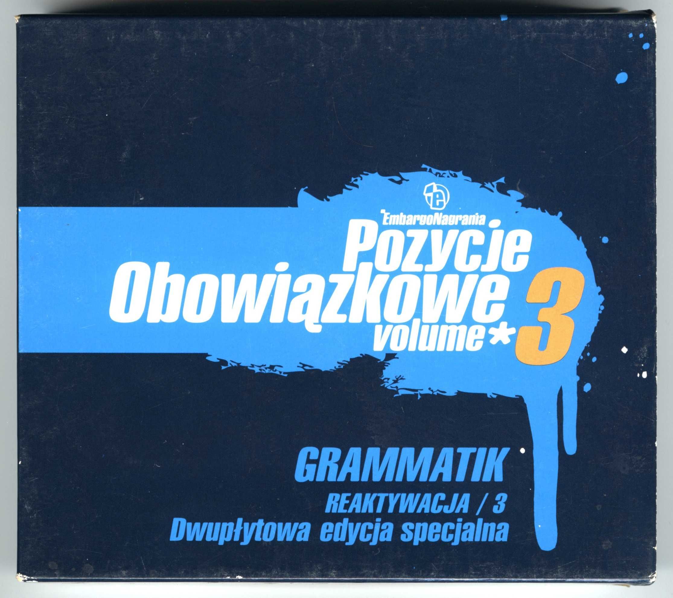 GRAMMATIK - Pozycje Obowiązkowe - 2 CD - Reaktywacja / 3 - Hip-Hop