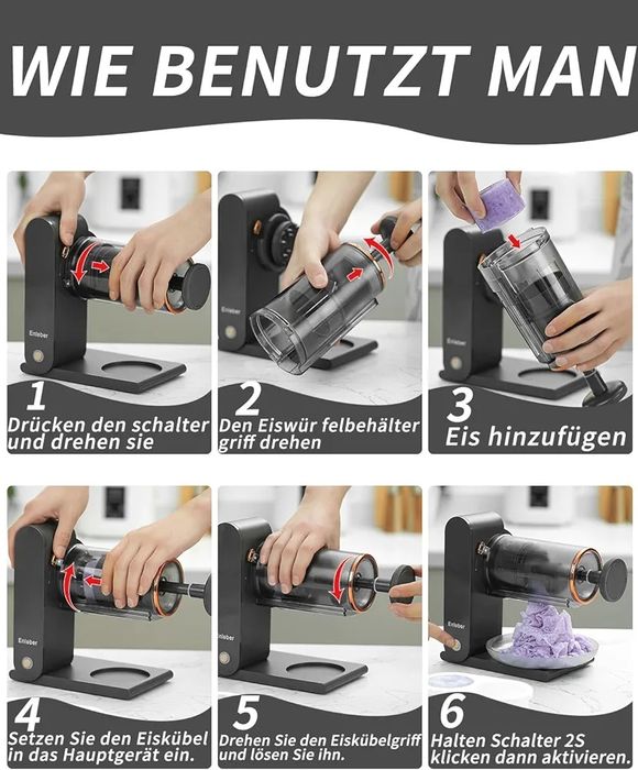 Enleber Slushy maszynka do sorbetów lodów