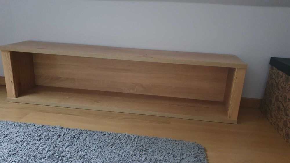 półka wisząca dąb sonoma długość 130 cm