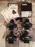Bagażnik, stopy, zestaw Thule Rapid System 754 oraz KIT 1591 AUDI A6