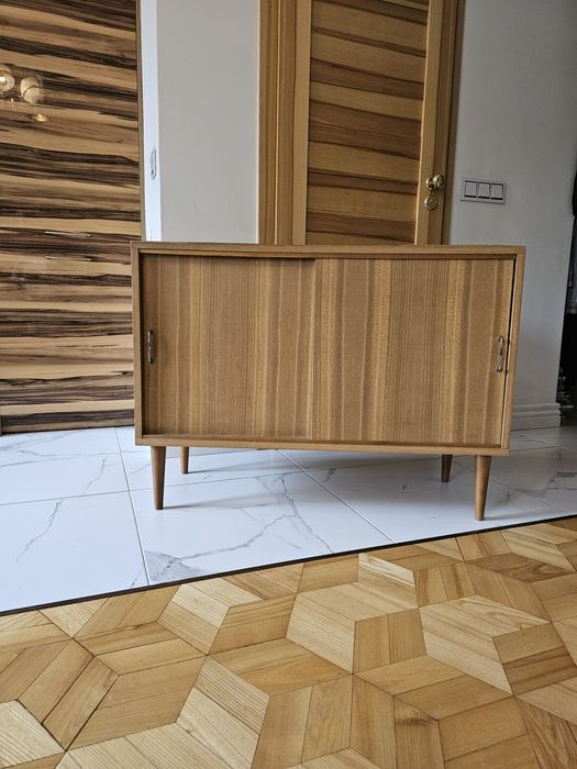 Szafka pod tv prl Wyszkowska Faryka Mebli modułowa pomocnicza
