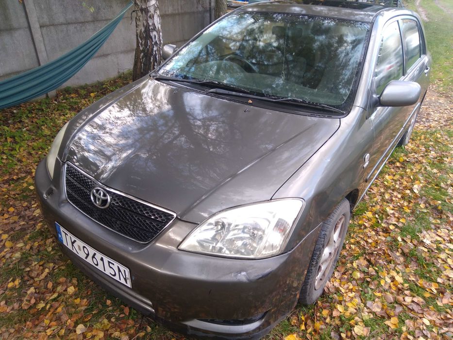 REZERWACJA Toyota Corolla 2003 1.6Zarejestrowany Anglik Sprawny.