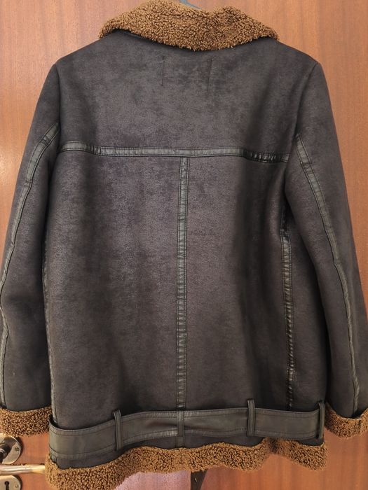 Vendo casaco de couro sintético Zara