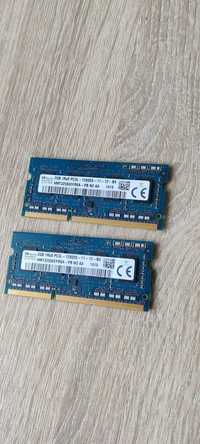 2 планки DDR3 для ноутбука