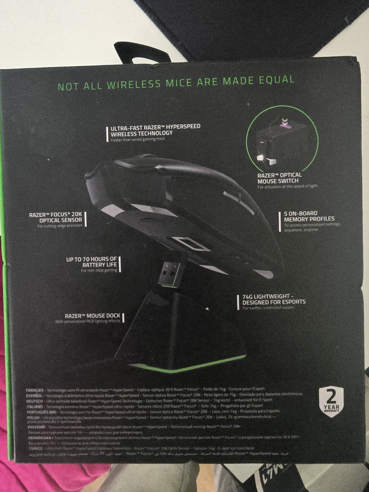 Rato razer Ultimate s/fio