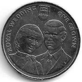 Gibraltar - - - "Crowns" - - - - - Moedas