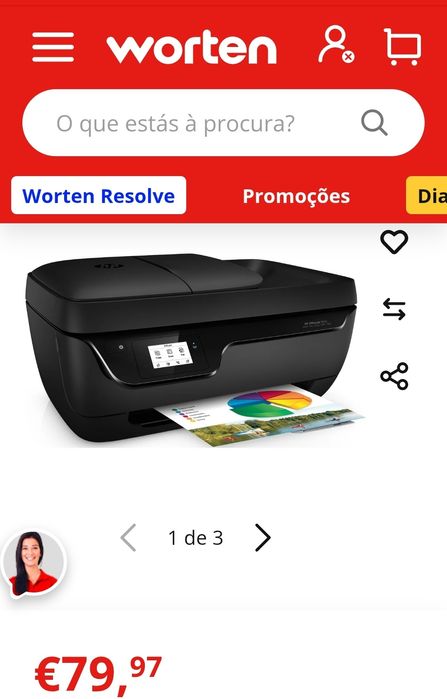 Impressora HP 3830