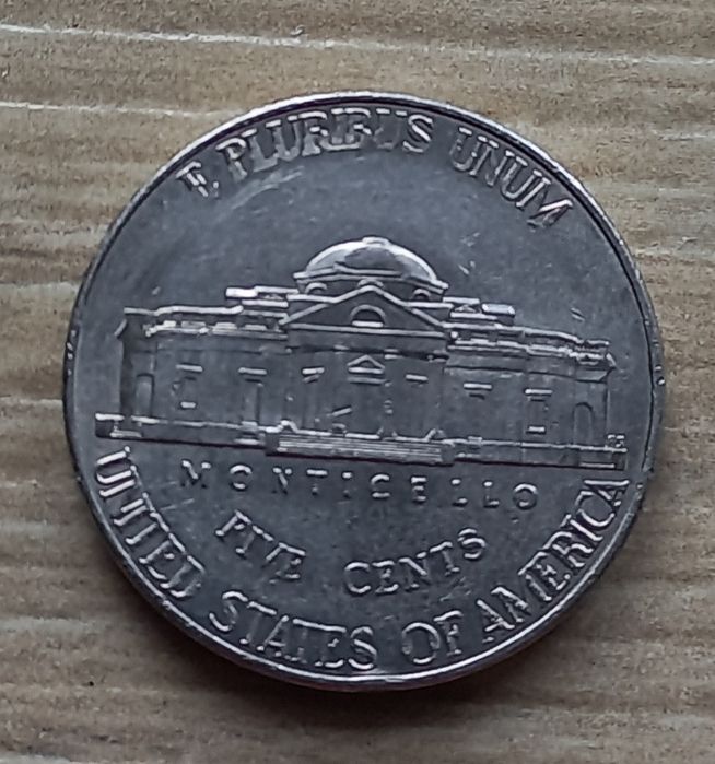 5 centów 2015 r. D USA