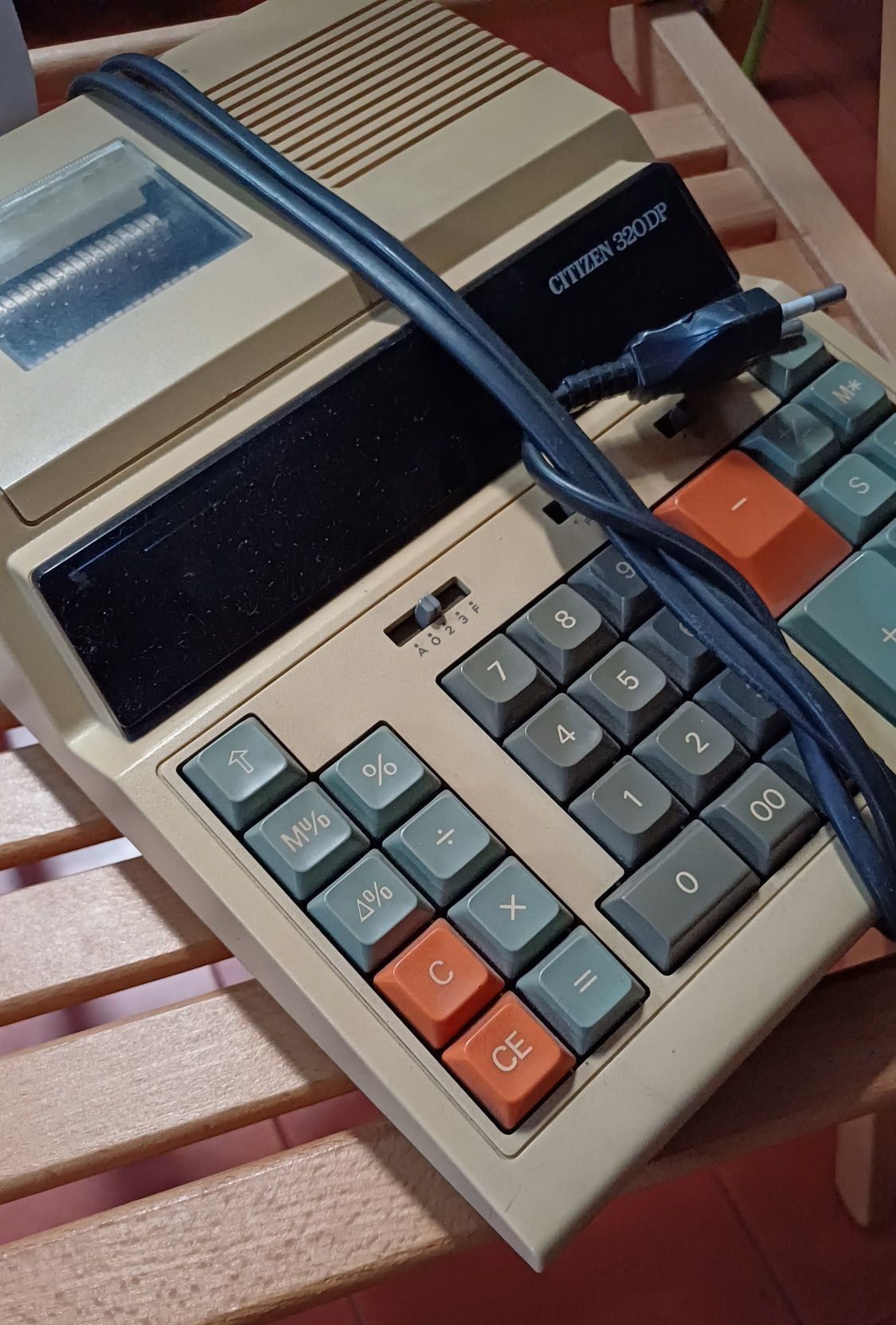 Calculadora de impressao electrónica Votozen 320DP (Vintage)