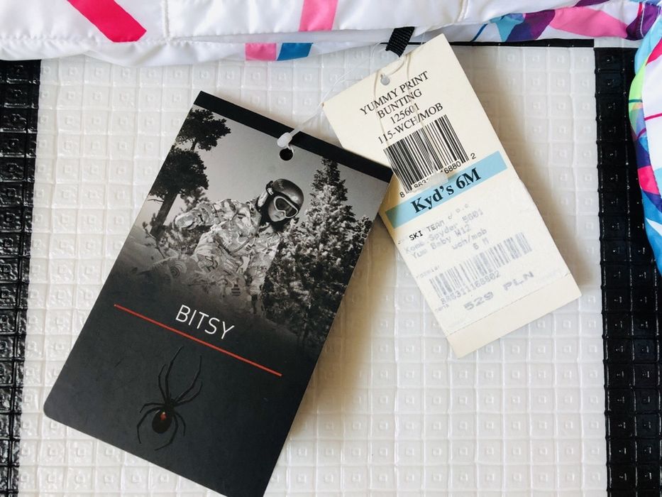 NOWY Kombinezon puchowy zimowy SPYDER na 6 miesięcy