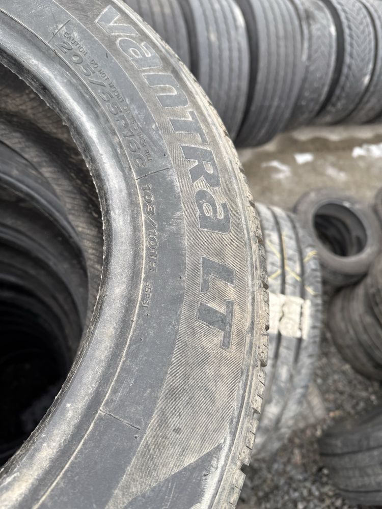 Шини 205/65 R16C Hankook Vantra літо як нові Трафік Віваро Транзіт