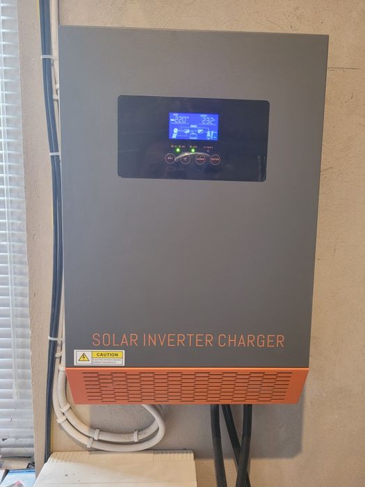 Гибридный солнечный инвертор POWMr 3500W 24V model POW-HVM-3.5H-24V