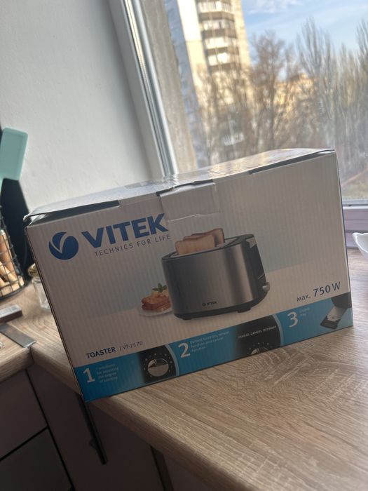 Тостер vitek vy-7170