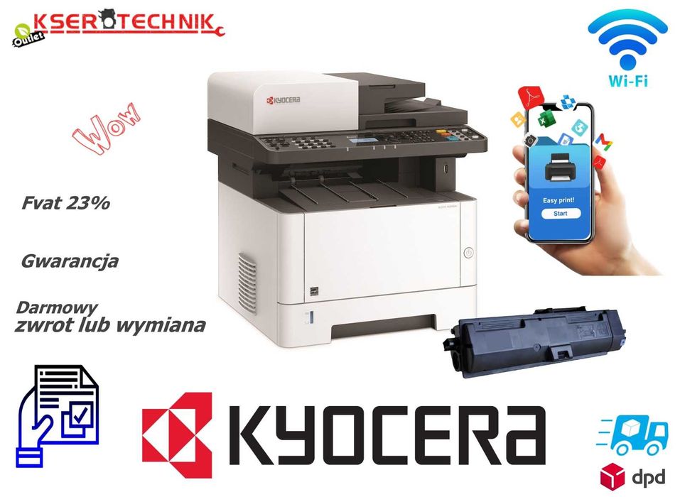 Kyocera Mita ECOSYS M 2040 dn - urządzenie 3w1 / LAN / Duplex