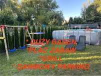 LUXApartament z ogrodem, duży basen, parking, wewnątrz jacuzzi, Kraków