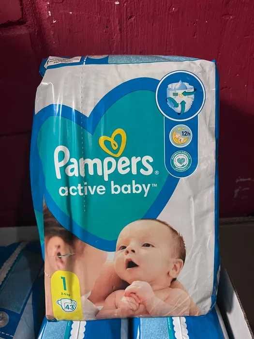 Pieluchy Pampers Active Baby 1 2-5kg 43szt