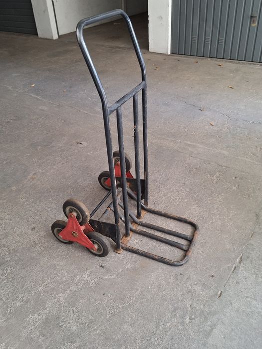 Carro de carga manual p/escadas