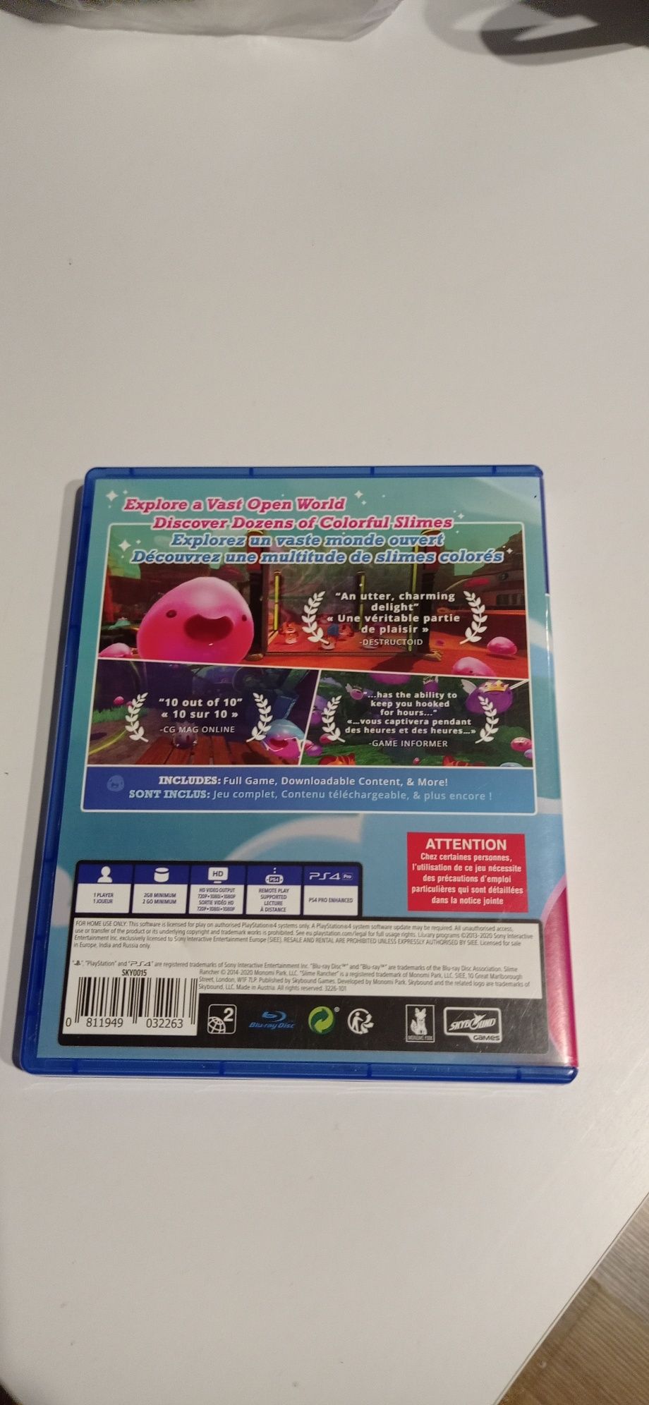 Gra PlayStation 4 slime rancher deluxe edition