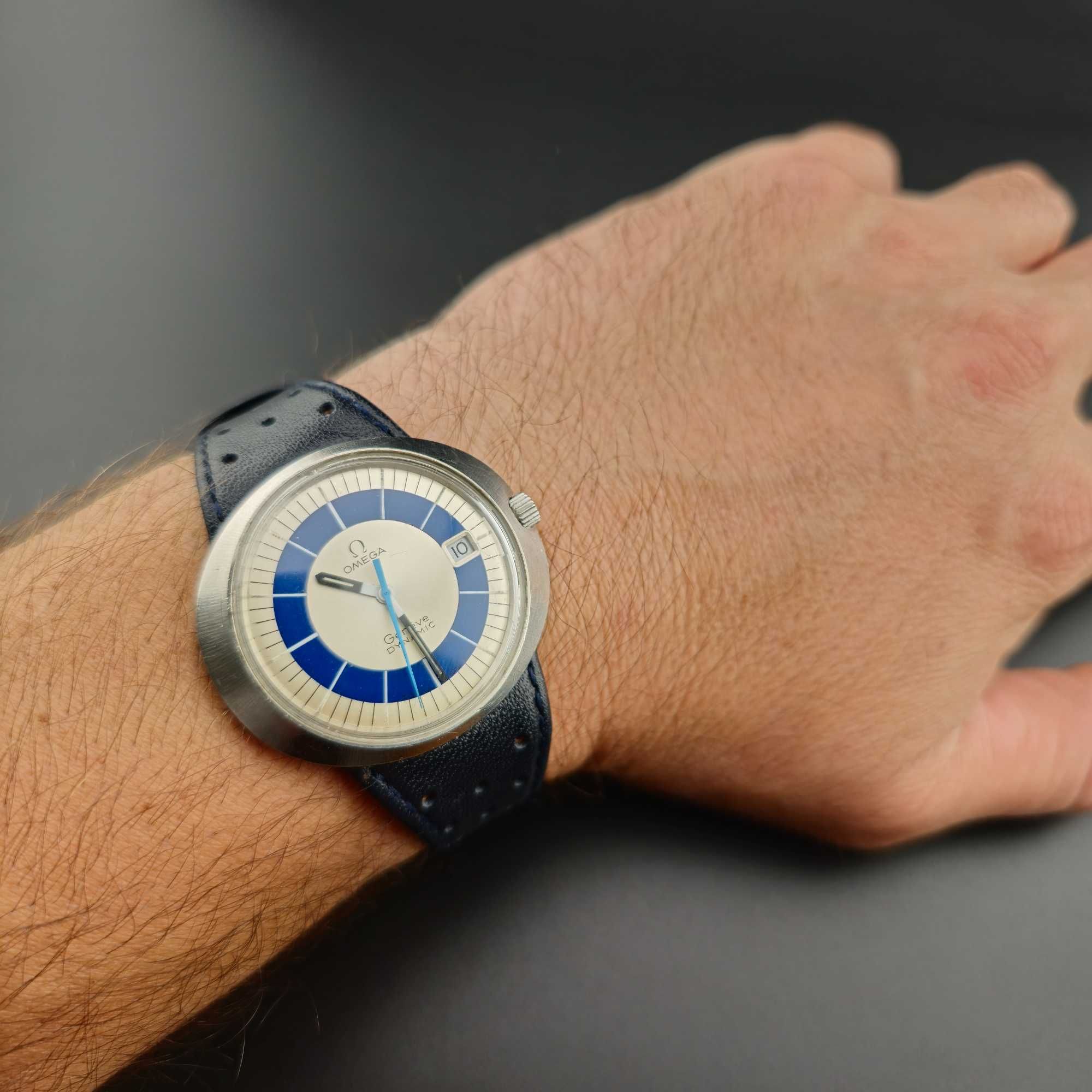 Omega Dynamic Tool 107 Zegarek Męski po serwisie Gwarancja