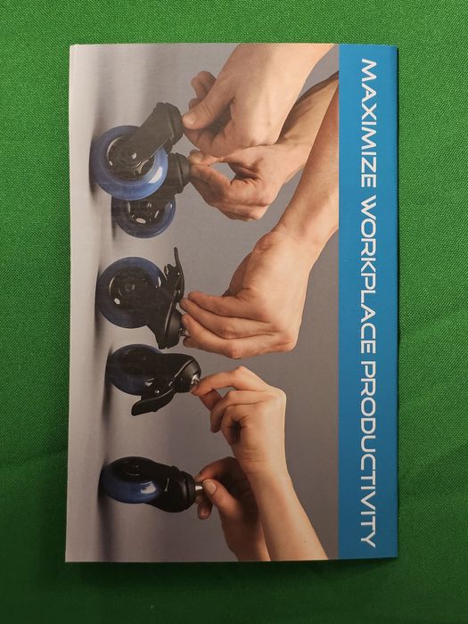 Колеса (повний набір, 5 шт.) для офісного крісла  Stealtho