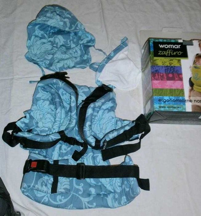 Womar Nosidełko Ergonomiczne Zafffiro ECO1 z Kapturkiem!
