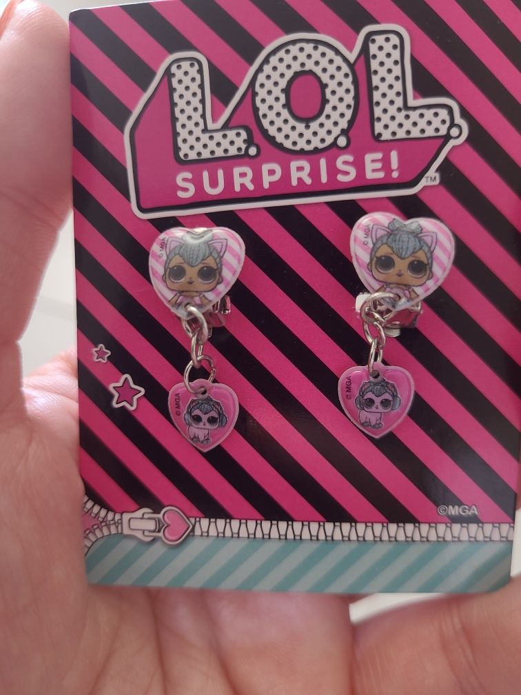 Brincos de mola LOL Surprise NOVOS