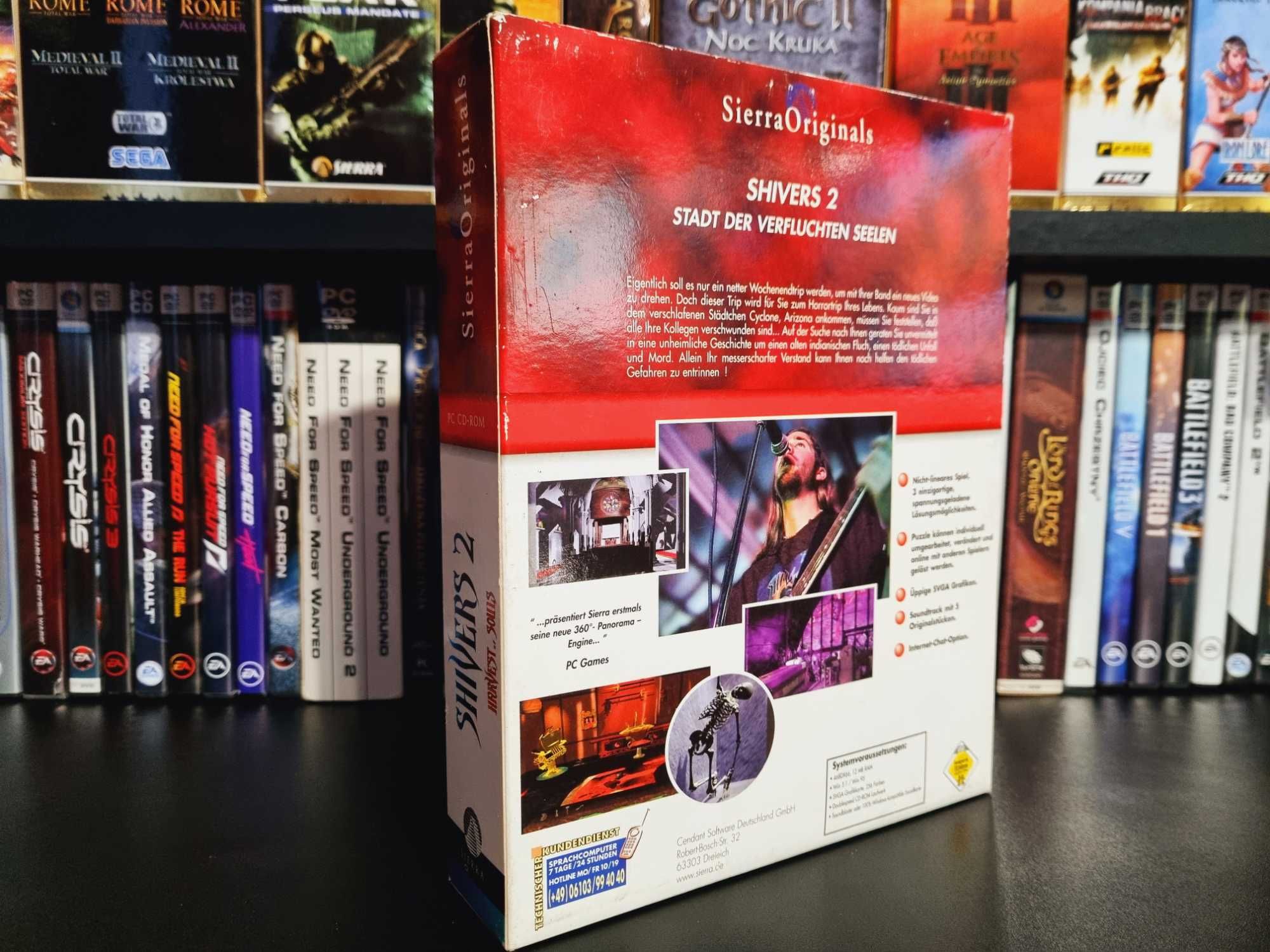 Shivers 2 - Harvest of Souls - PC Big Box Unikat