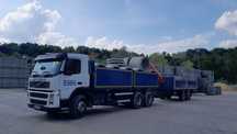Usługa transport HDS materiały budowla transportne