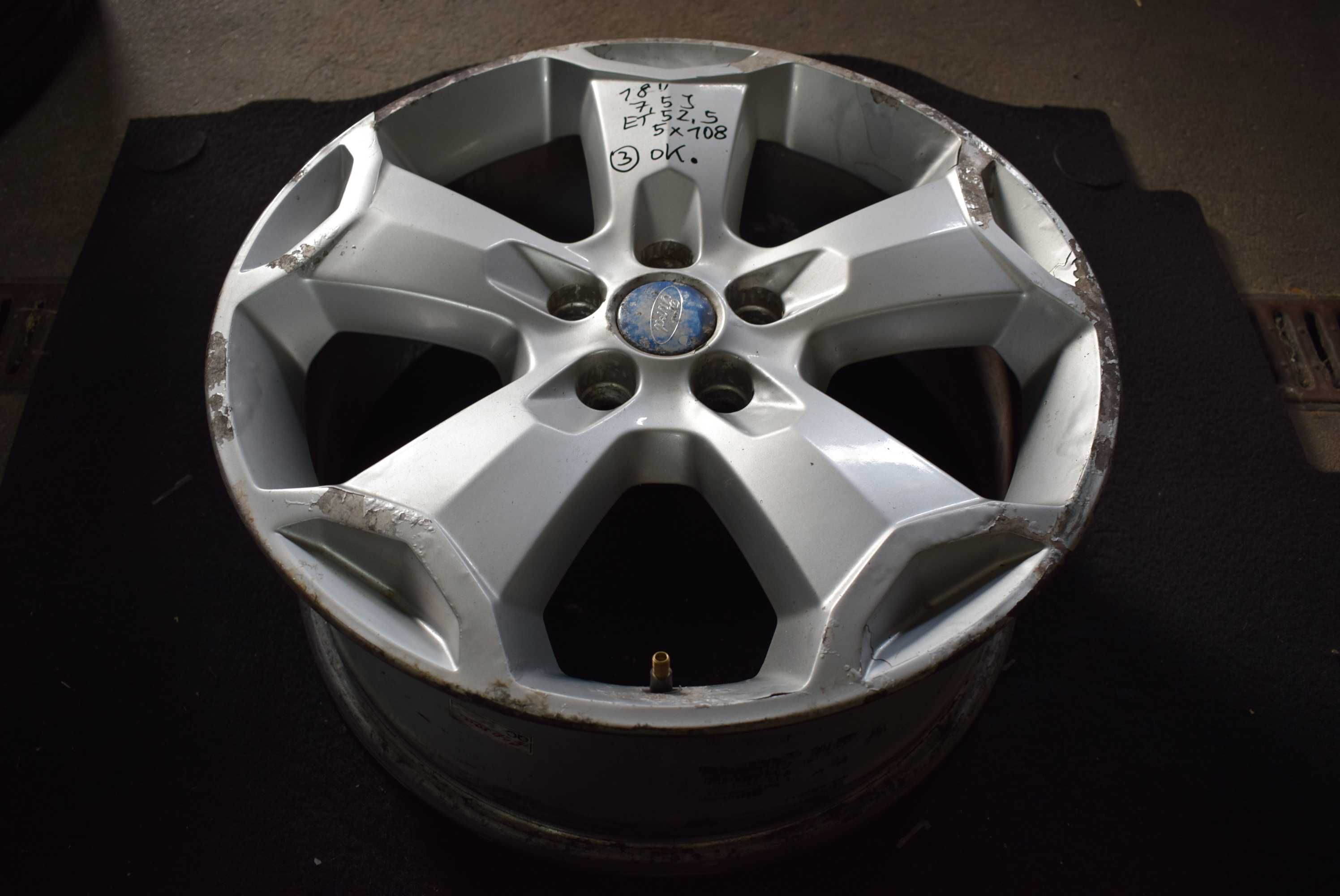 Aluminiowa felga 18'' Ford Kuga Mondeo S-max 5x108 alufelga